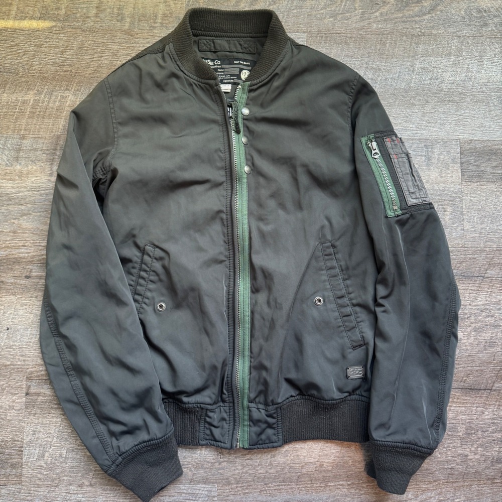 Diesel Only The Brave Bomber Flight Jacket Size‎ Medium Green Type N.78 Utility